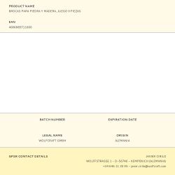 Brocas Para Piedra Y Madera, Juego 9 Piezas