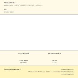 Burlete Bajo Puerta Flexible Marron Con Fieltro 1 M