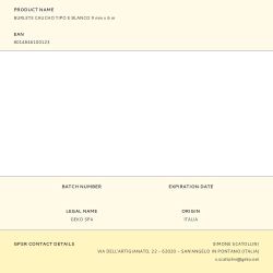 Burlete Caucho Tipo E Blanco 9 Mm X 6 M