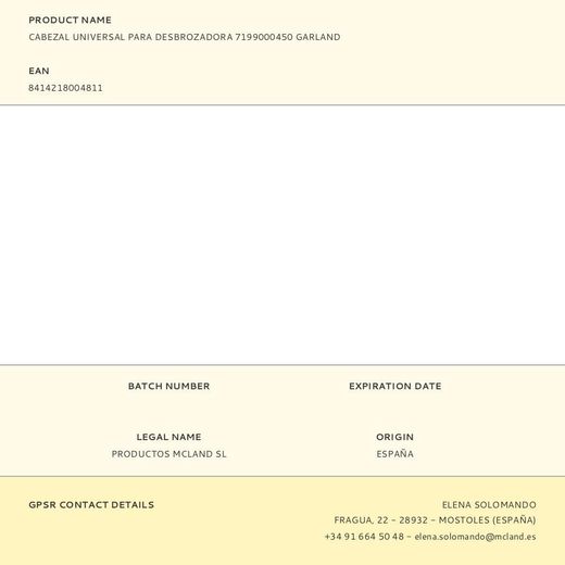 Cabezal Universal Para Desbrozadora