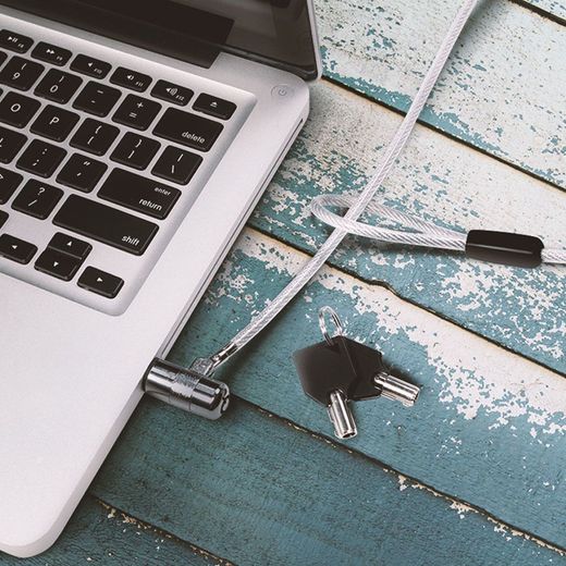 Cable Antirrobo Para Portatil Ultrafino Con 2 Llaves Logilink