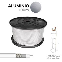 Cable Coaxial Apantallado Rg6 Aluminio Euro/M