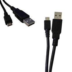 Cable Conector De Usb A Micro Usb 1,8M Compatible Samsung, Sony, Huawei, Lg