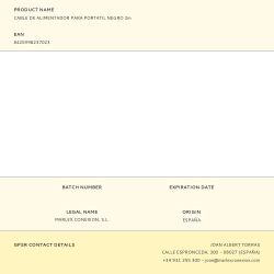 Cable De Alimentador Portatil Shucko - Iec C5, Negro 2M