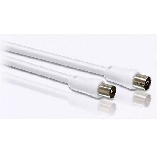 Cable De Antena Tv Coaxial Tipo Pal 1,5M Swv2516W/10 Philips