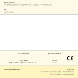 Cable Paralelo Textil Trenzado H05V-K 3 G 1,00 Mm² Marrón Euro/M