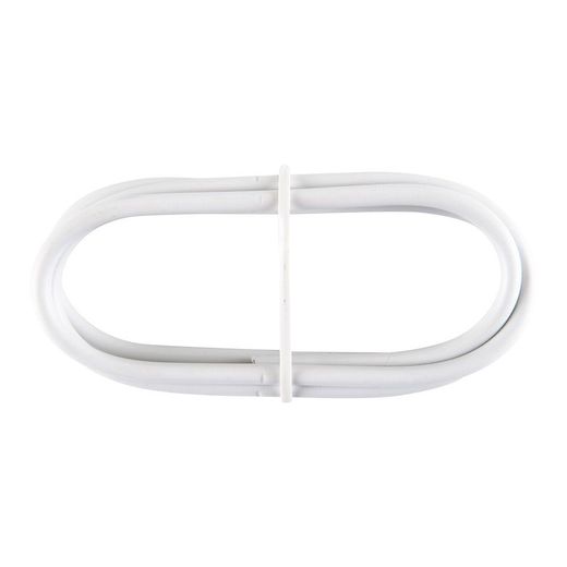 Cable Plastificado Portavisillo Blanco 0,4 Cm X 1 M