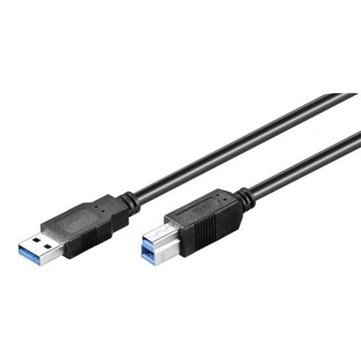 Cable Usb 3.0 A-B 2M Negro