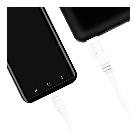 Cable Usb-A A Usb-C 1 M Blanco
