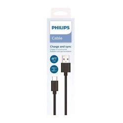Cable Usb-A A Usb-C 1,2 M Negro
