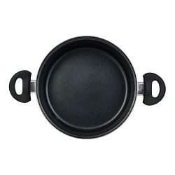 Cacerola De Acero Al Carbono Con Tapa, Inducción, Valencia Experto Ø24 Cm