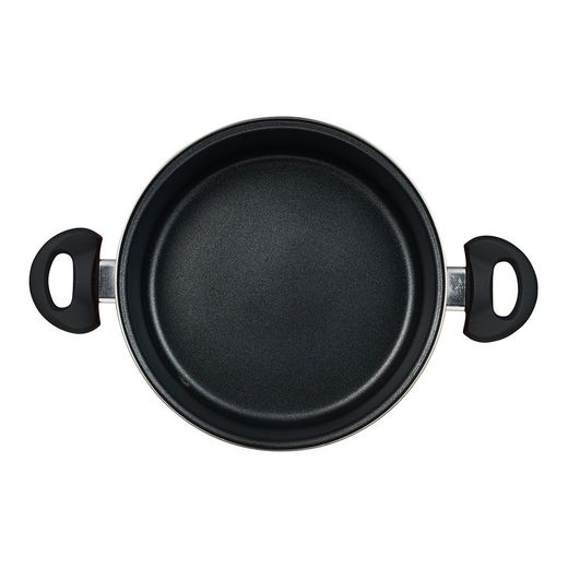 Cacerola De Acero Al Carbono Con Tapa, Inducción, Valencia Experto Ø24 Cm