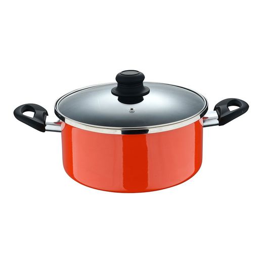 Cacerola De Acero Al Carbono Con Tapa, Inducción, Valencia Experto Ø24 Cm