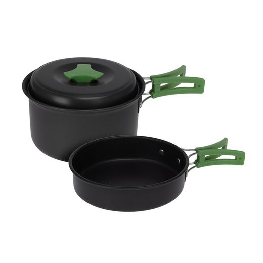 Cacerolas De Aluminio Anodizado Ø14 X 7 Cm / Ø15 X 4 Cm