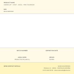 Cadena De Motosierra 39 Eslabones, ¼ Pulg, 0.043 Pulg, Apta Para Modelo Rodent 604W-V21 Y V22