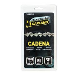 Cadena De Motosierra Para Espada De 8 Pulg / 20 Cm, 33 Eslabones, 3/8 Pulg B.P., Espesor 0,050 Pulg / 1,3 Mm