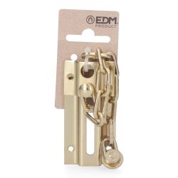 Cadena Seguridad Hierro Latonado