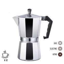 Cafetera De Aluminio 12 Tazas