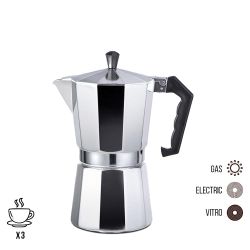 Cafetera De Aluminio 3 Tazas