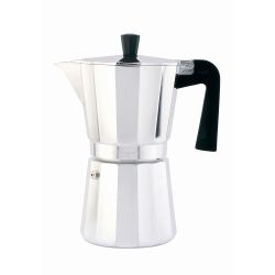 Cafetera De Aluminio New Vitro No Apta Para Inducción, 3 Tazas