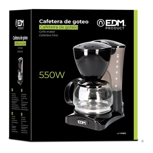 Cafetera De Goteo 6 Tazas, 550 W