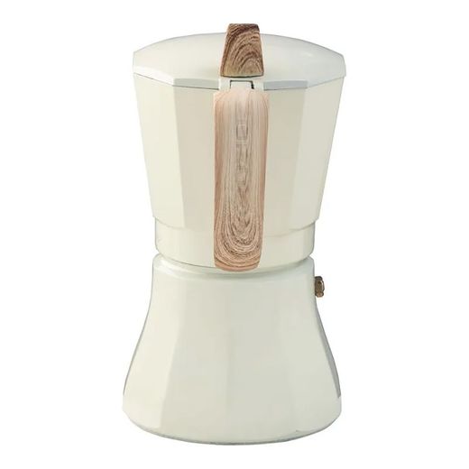 Cafetera Petra Crema De Aluminio De 9 Tazas