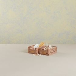 Caja Almacenaje Plegable Arena 17 X 12,5 X 7 Cm Set 2 Piezas