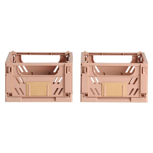 Caja Almacenaje Plegable Arena 17 X 12,5 X 7 Cm Set 2 Piezas