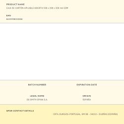 Caja De Cartón Apilable Abierta 590 X 390 X 300 Mm Edm