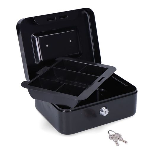 Caja De Caudales Cfc09 200X160X90Mm Negro M13396 Micel