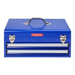 Caja De Herramientas, Metálica, 2 Cajones, 46 X 24 X 22 Cm