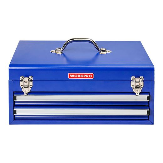 Caja De Herramientas, Metálica, 2 Cajones, 46 X 24 X 22 Cm