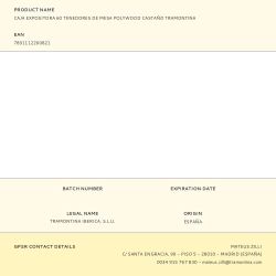 Tenedor De Mesa Polywood Castaño Expositor 60 Uds