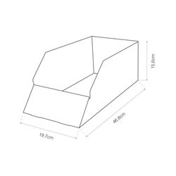 Caja Expositora Material Electrico, 198 X 465 X 155 Mm