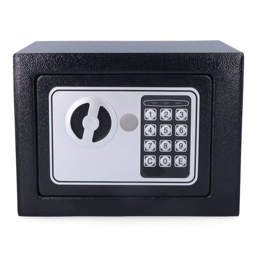Caja Fuerte Electronica / Llave Cfc3, 23 X 17 X 17 Cm