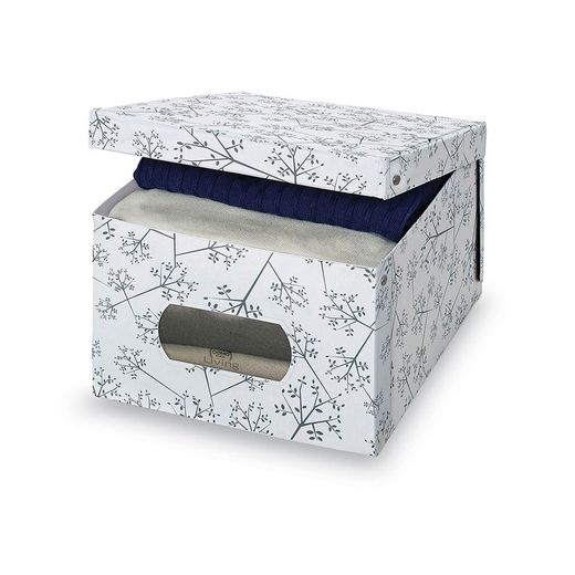Caja Guarda Ropa Vinilo L Bon Ton 39 X 50 X 24 Cm