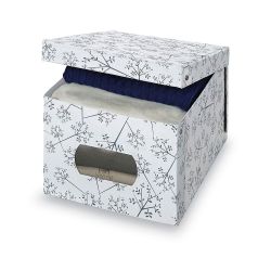 Caja Guarda Ropa Vinilo Xl Bon Ton 42 X 50 X 31 Cm