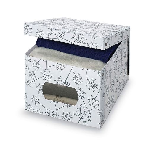 Caja Guarda Ropa Vinilo Xl Bon Ton 42 X 50 X 31 Cm