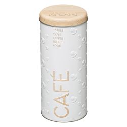 Caja Metálica Modelo Scandi Nature Para Cápsulas De Café