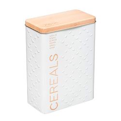 Caja Metálica Modelo Scandi Nature Para Cereales 750 G