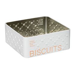 Caja Metálica Modelo Scandi Nature Para Galletas 500 G
