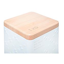 Caja Metálica Modelo Scandi Nature Para Pasta 500 G