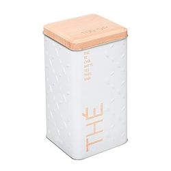 Caja Metálica Modelo Scandi Nature Para Té 100 G