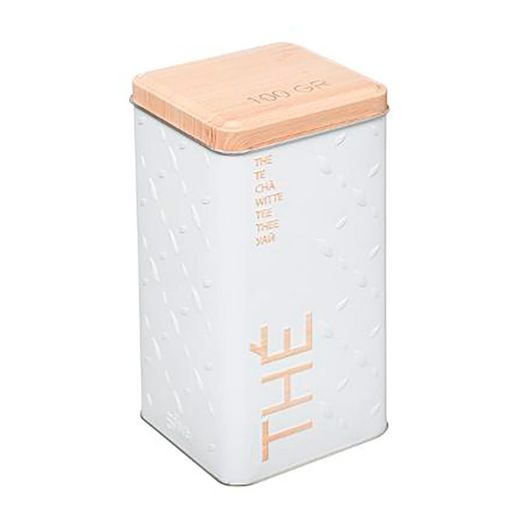 Caja Metálica Modelo Scandi Nature Para Té 100 G