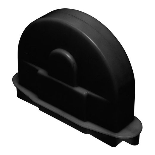 Cajetin Obra Plastico Gde Pr03 Negro