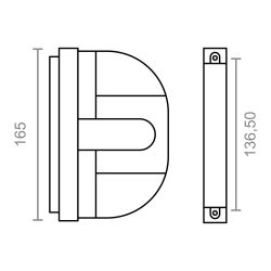 Cajetin Obra Plastico Gde Pr03 Negro