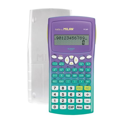 Calculadora Científica M240 Sunset Verde En Blister