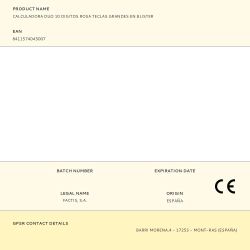 Calculadora Duo 10 Digitos Rosa Teclas Grandes En Blister