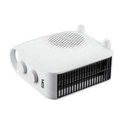 Calefactor Compacto Vertical/Horizontal 1.000 - 2.000 W Blanco