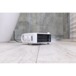 Calefactor Compacto Vertical/Horizontal 1.000 - 2.000 W Blanco
